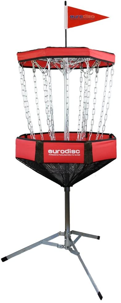 Disc Golf Korb rot